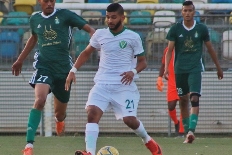 لقطة من مباراة النصر و الأهلي طرابلس 