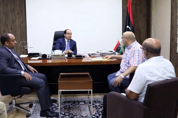 صورة من صفحة المكتب الإعلامي للنائب أحمد معيتيق
