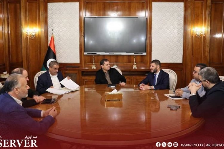 الدبيبة يعقد اجتماع موسع