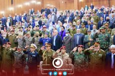 هيئة القضاء العسكري يحتفل بانضمام أعضاء جدد 
